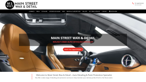 Just Launched: MainSteetWaxandDetail.com
